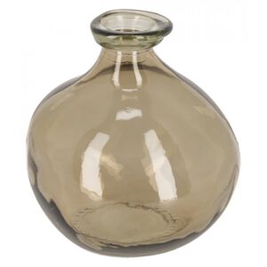 Vaza maro din sticla 18 cm Brenna Kave Home