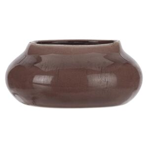 Ghiveci din ceramică A Simple Mess Beate, ⌀ 17,5 cm, maro
