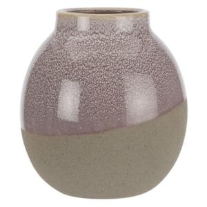 Vază din ceramică A Simple Mess Skraa Cognac, ⌀ 18 cm