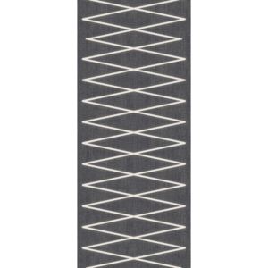 Covor Floorita Fiord Dark Grey, 60 x 115 cm