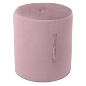 Puf Mazzini Sofas Fiore, ⌀ 40 cm, roz