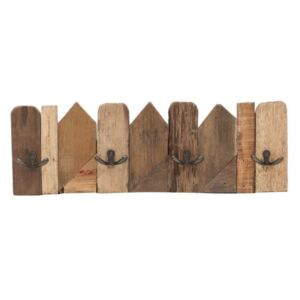 Cuier de perete din lemn WOOX LIVING Nordic, lungime 50 cm