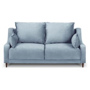 Canapea cu 2 locuri Mazzini Sofas Freesia, albastru deschis
