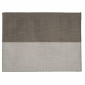 Suport pentru farfurie Tiseco Home Studio Stripe, 33 x 45 cm, bej - maro