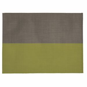 Suport pentru farfurie Tiseco Home Studio Stripe, 33 x 45 cm, bej - verde
