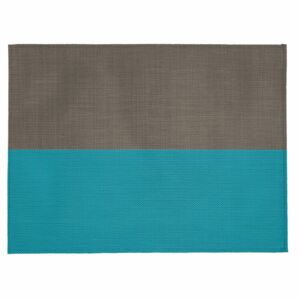 Suport pentru farfurie Tiseco Home Studio Stripe, 33 x 45 cm, bej - albastru