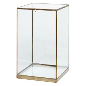 Cutie din sticlă pentru depozitare Hübsch Galeo, 25 x 42 cm