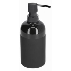 Dispenser sapun lichid negru din ceramica 8 cm Riga Kave Home