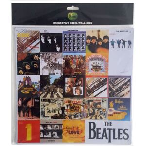 The Beatles - Chronology Placă metalică, (30 x 30 cm)