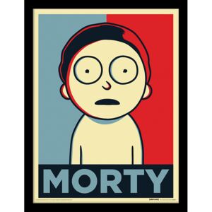 Rick & Morty - Morty Campaign Afiș înrămat