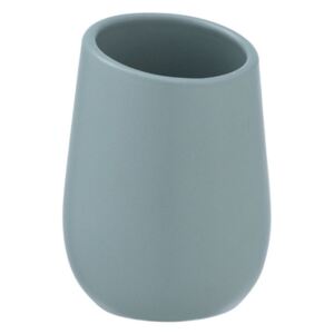 Suport albastru din ceramica pentru periuta dinti 8x11 cm Badi Wenko
