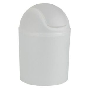 Cos de gunoi pentru baie alb din plastic 1,5 L Arctic Wenko