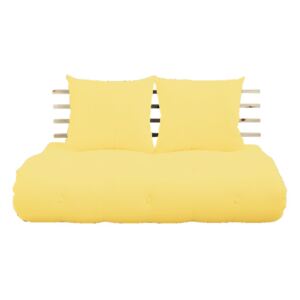 Canapea extensibilă Karup Shin Sano Natur/Yellow