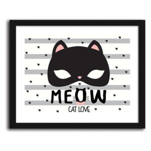 CARO Imagine în cadru - Meow 40x30 cm