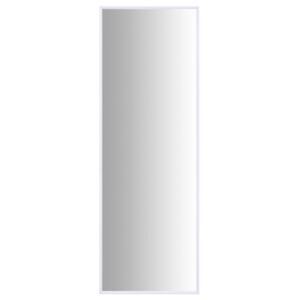 Oglindă, alb, 150x50 cm