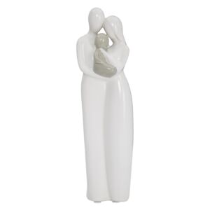 Statuetă din ceramică Mauro Ferretti Bruges, alb