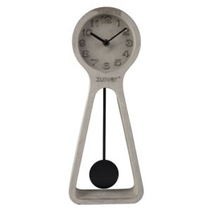 Ceas de masa gri din ciment 6x15 cm Pendulum Time Zuiver