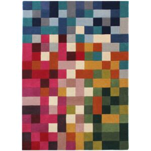 Covor Modern & Geometric Lucea, Lana, Multicolor, 120x170