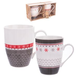 Căni din ceramică CHRISTMAS 350 ml 2 buc