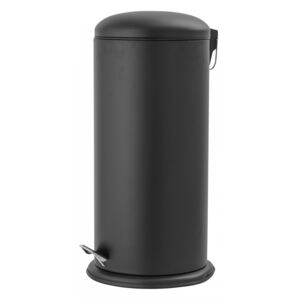 Cos de gunoi negru din metal 29x68 cm Irene Bloomingville