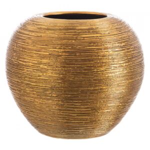Ghiveci auriu din ceramica 37 cm Ipuy Ixia