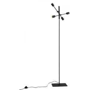 Lampadar negru din metal cu 4 becuri 160 cm Twigo Custom Form