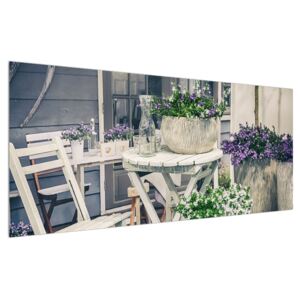 Tablou cu grădină de vară (Modern tablou, K012328K12050)