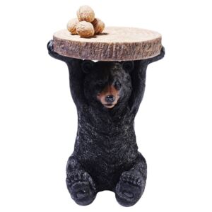 Măsuță în formă de animal Kare Design Mini Bear, Ø 35 cm