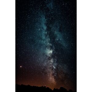 Fotografii artistice Details of Milky Way of St-Maria with red-blue graded, Javier Pardina