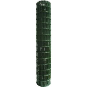 Plasa gard zincata, plastifiata Promoplast, 1,5 x 25 m, verde