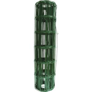 Plasa gard zincata, plastifiata Europlast, 1 x 10 m, verde
