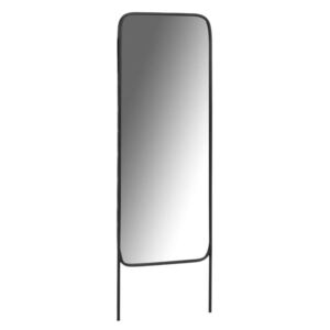 Oglinda dreptunghiulara neagra din metal si sticla 62x179 cm Sabirah La Forma