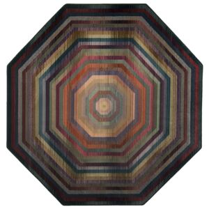 Covor Modern & Geometric Varela, Octogonal, Multicolor, 200x200