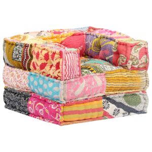 Fotoliu modular, material textil, model petice