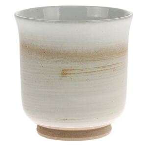 Cana rotunda din ceramica 275 ml Kyoto Creme/White HK Living