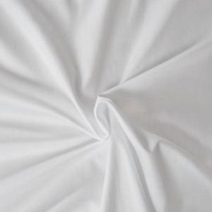 Cearșaful de pat din satin, alb, 90 x 200 cm