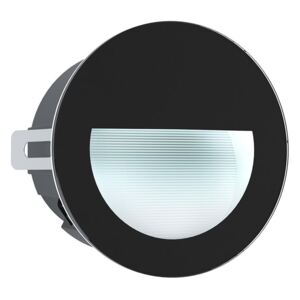 Corp de iluminat LED încastrat de exterior ARACENA LED/2,5W/230V IP65 negru Eglo 99576