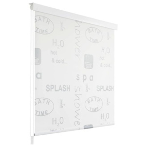 Roletă perdea de duș 120x240 cm Imprimeu Splash