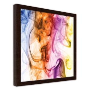 CARO Imagine în cadru - Colorful Smoke 20x20 cm Maro