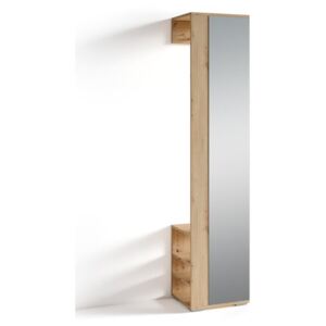 Dulap pentru hol Cyrilmagnin, lemn, maro, 184 x 40 x 35 cm