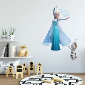 Sticker perete Elsa & Olaf Frozen