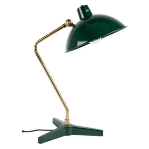 Lampa birou verde din fier 52 cm Devi Green Dutchbone