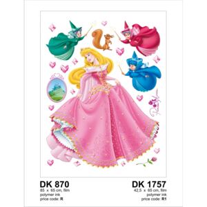 Sticker decorativ DK870 Frumoasa Adormita