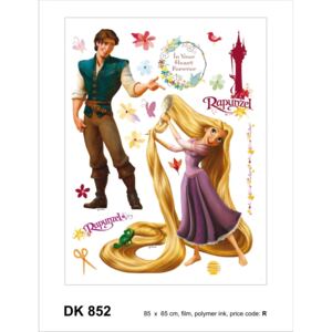 Sticker decorativ DK852 Rapunzel Flynn