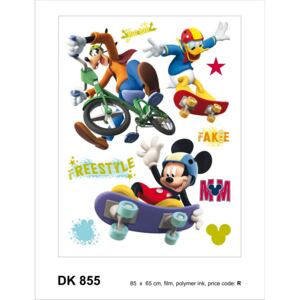 Sticker decorativ DK855 Mickey Mouse prietenii