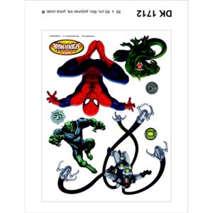 Sticker decorativ DK1712 Spiderman Doc Ock Lizard GG