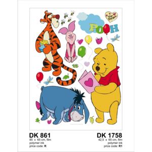 Sticker decorativ DK861 Winnie the Pooh