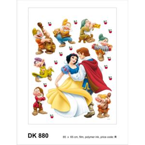 Sticker decorativ DK880 Alba ca Zapada