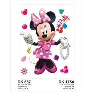 Sticker decorativ DK857 Minnie si bijuteriile