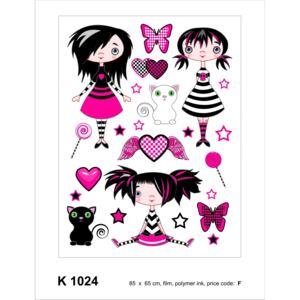 Sticker decorativ K1024 Kitty